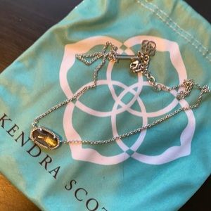 Kendra Scott Elisa-black mother of pearl